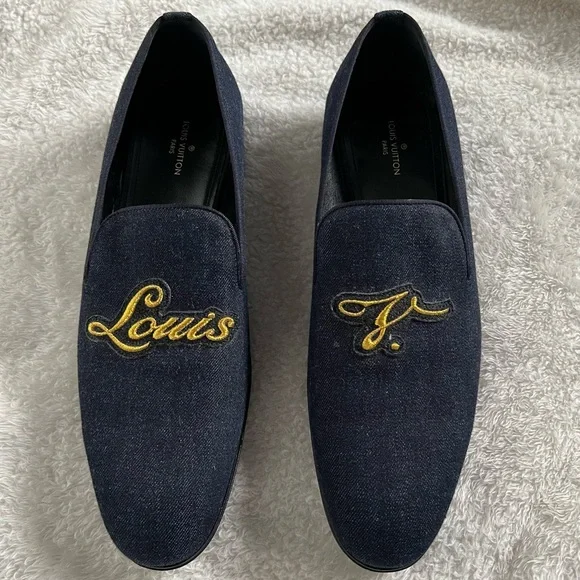Louis Vuitton | Shoes | Louis Vuitton Auteuil Line Denim  display picture 1